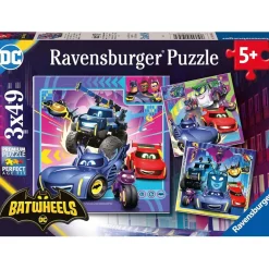 Ravensburger - 3 puzzles 49 piezas Batwheels