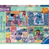 Ravensburger - 4 puzzles 100 piezas Stitch