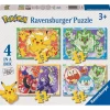 Ravensburger - 4 Puzzles de 12 a 24 piezas Pokémon