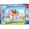 Ravensburger - Bluey - Puzzle infantil de 2x12 piezas, colección Ravensburger Bluey ㅤ