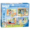 Ravensburger - Bluey - Puzzle 4 in a Box Colección para Niños ㅤ