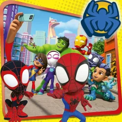 Ravensburger - Colección de 3 puzzle Spidey de 49 piezas ㅤ