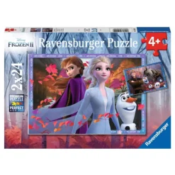 Ravensburger - Disney - Puzzle 2x24 pzs Frozen II