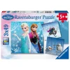 Ravensburger - Frozen - Pack 3 puzzles