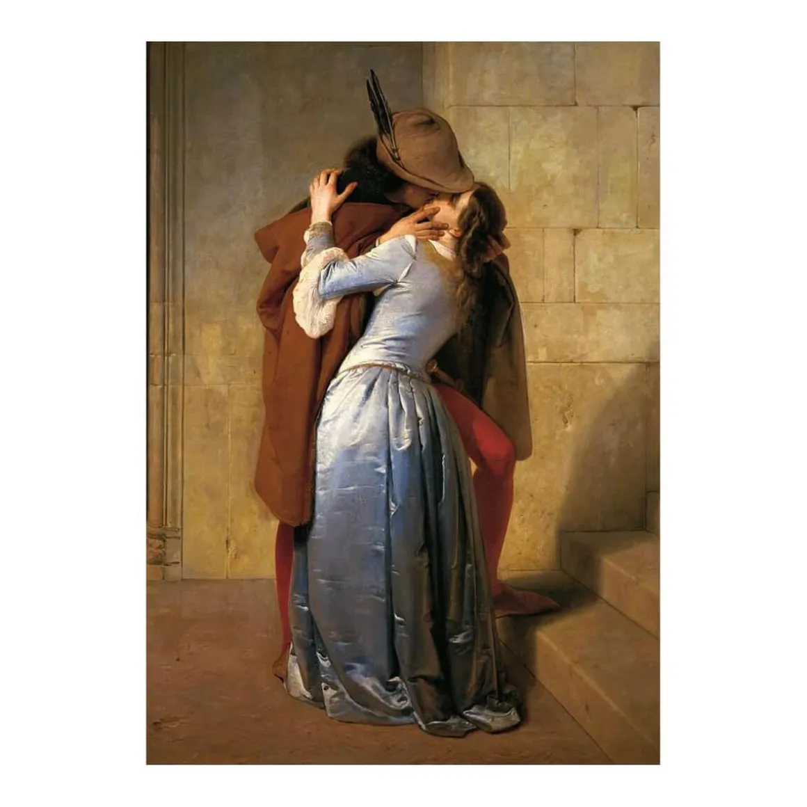 Ravensburger - Hayez: El beso - Puzzle 1000 piezas