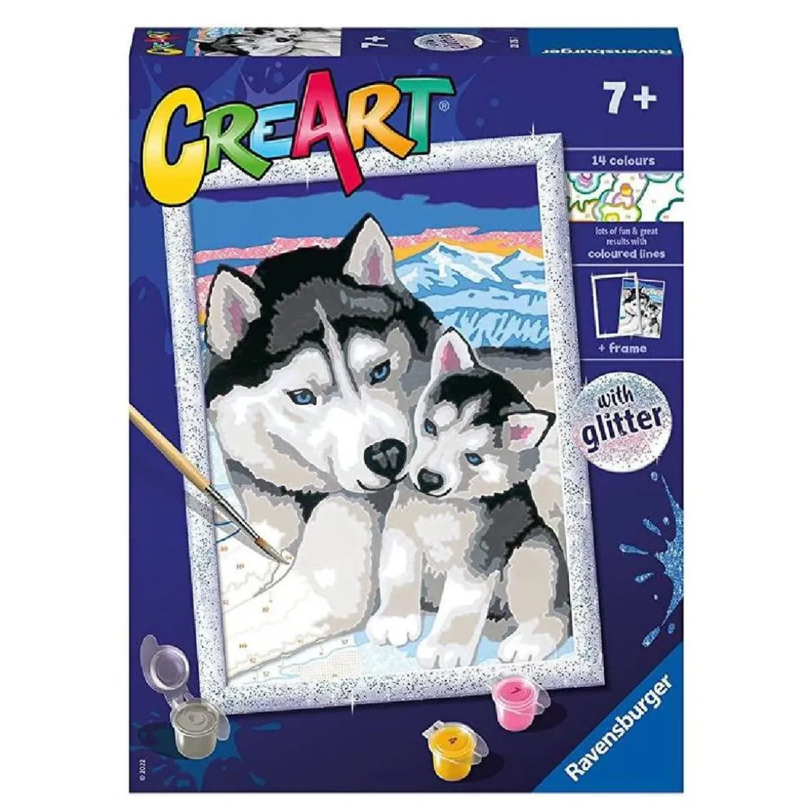 Ravensburger - Huskies siberianos CreArt