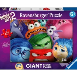 Ravensburger - Inside Out 2 - Puzzle 125 piezas gigante
