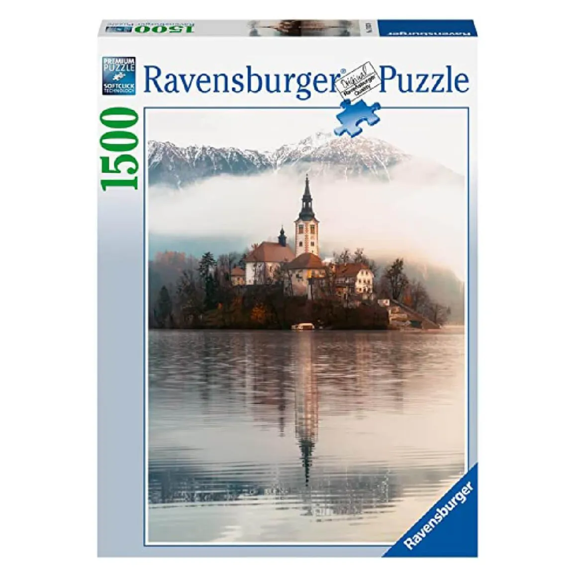 Ravensburger - Isla de Bled, Slovenia - Puzzle 1500 piezas