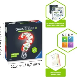 Ravensburger - Juego de cartas y rompecabezas de laberinto educativo