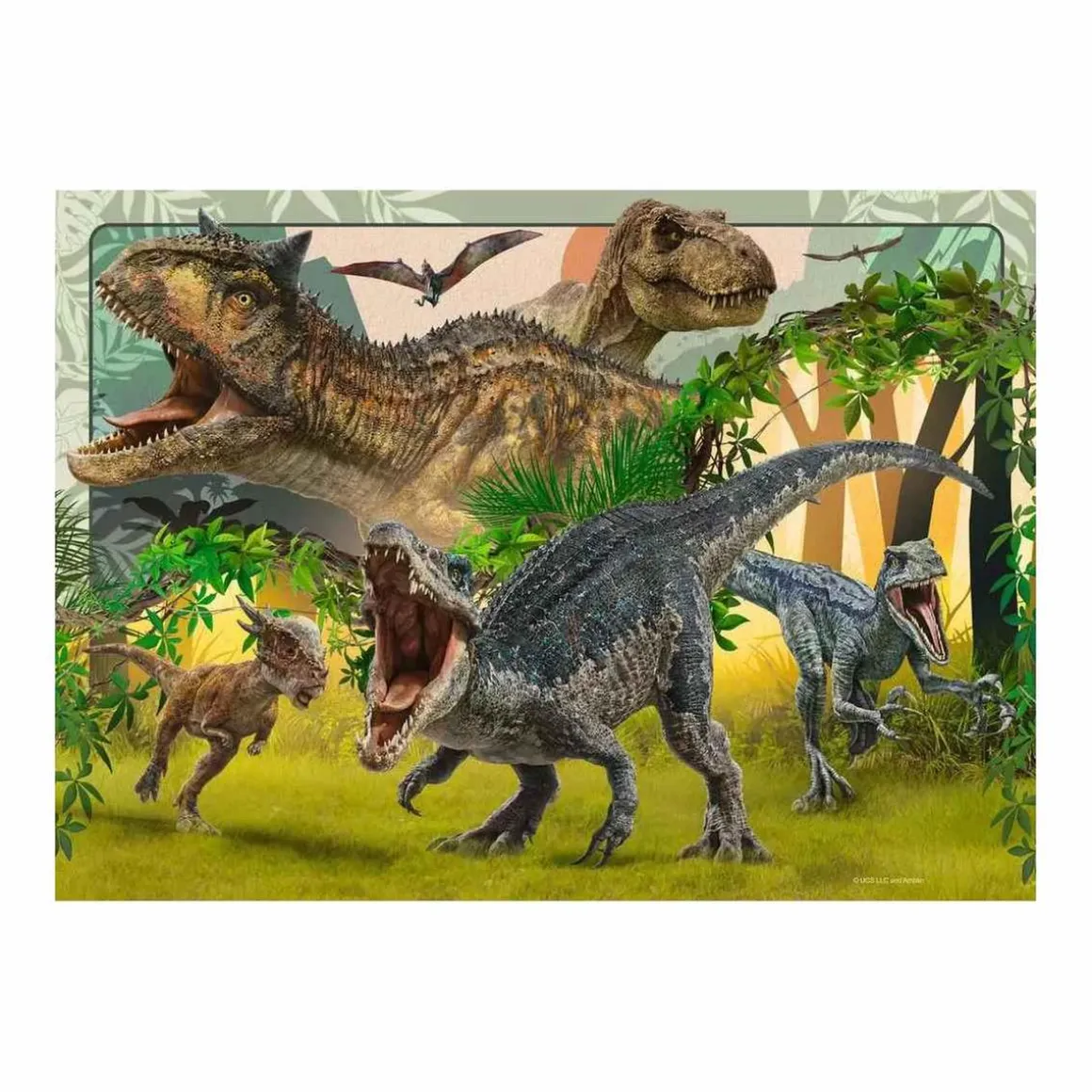 Ravensburger - Jurassic World - Pack 4 puzzles 100 piezas