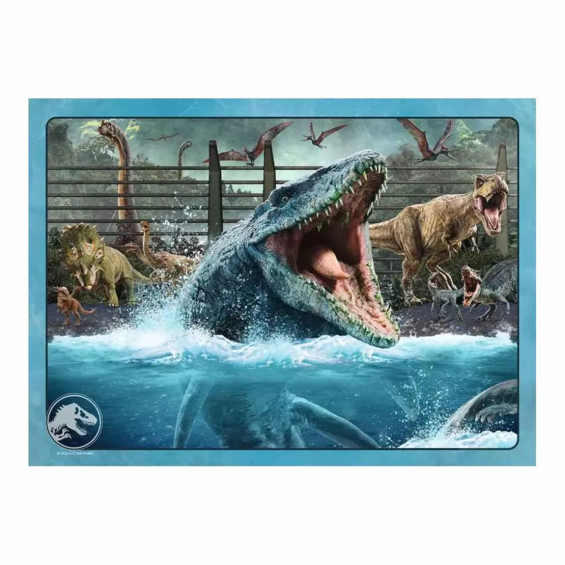 Ravensburger - Jurassic World - Pack 4 puzzles 100 piezas