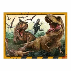 Ravensburger - Jurassic World - Pack 4 puzzles 100 piezas