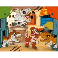 Ravensburger - Jurassic World - Puzzle 4 in a box