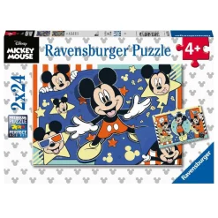 Ravensburger - Mickey Mouse - Pack 2 puzzles 24 piezas
