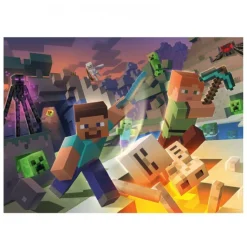 Ravensburger - Minecraft - Puzzle 100 piezas