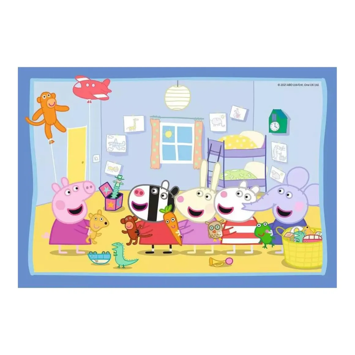 Ravensburger - Peppa Pig - Pack 2 puzzles 12 piezas