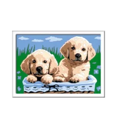 Ravensburger - Pinta 2 perros Retriever CreArt