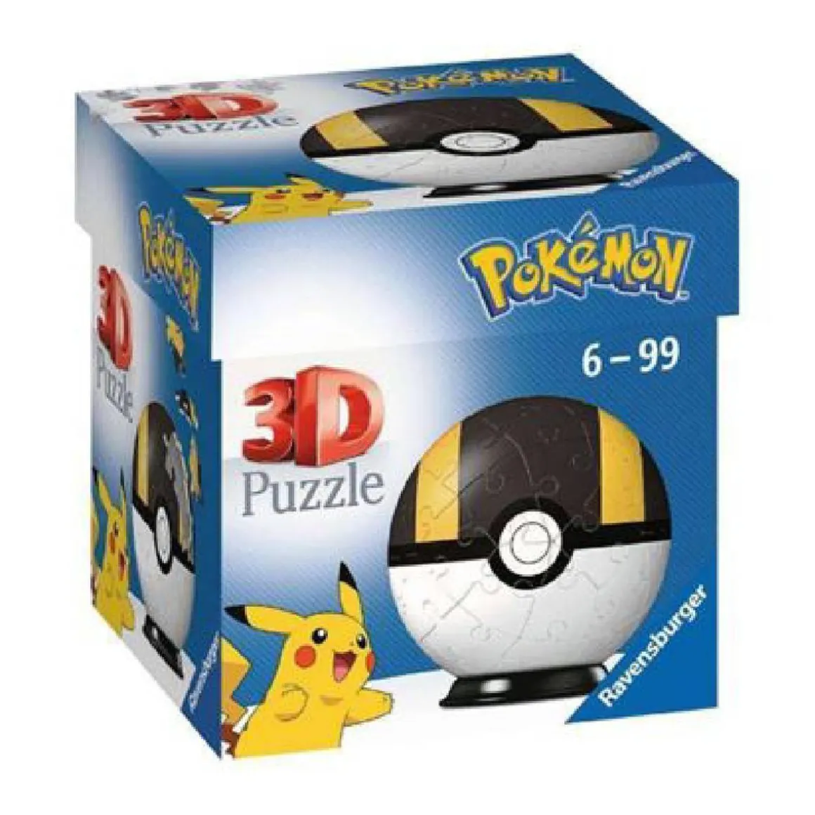 Ravensburger - Pokemon - Pokeball Classic Puzzle 3D (varios modelos)