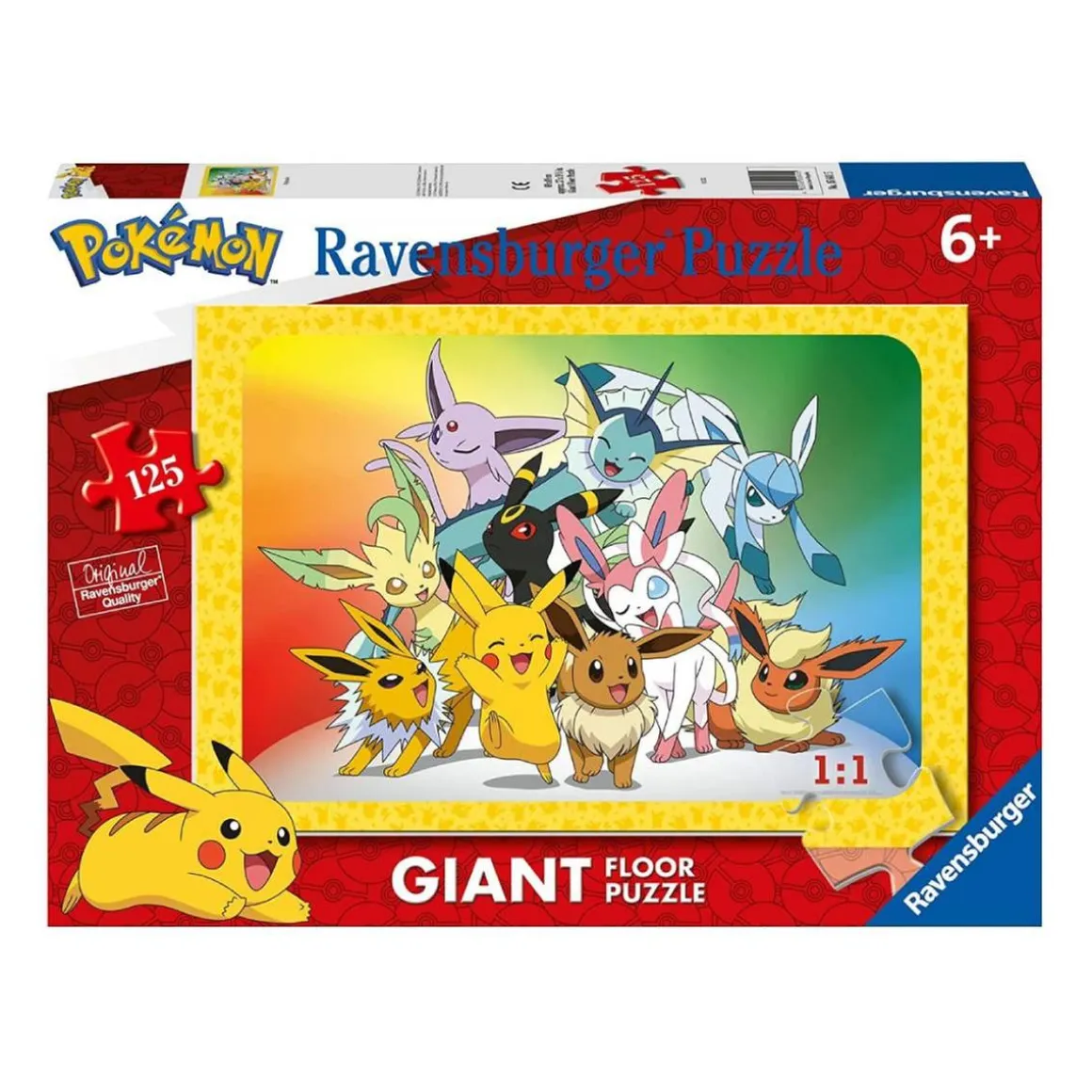 Ravensburger - Pokemon - Puzzle 125 piezas