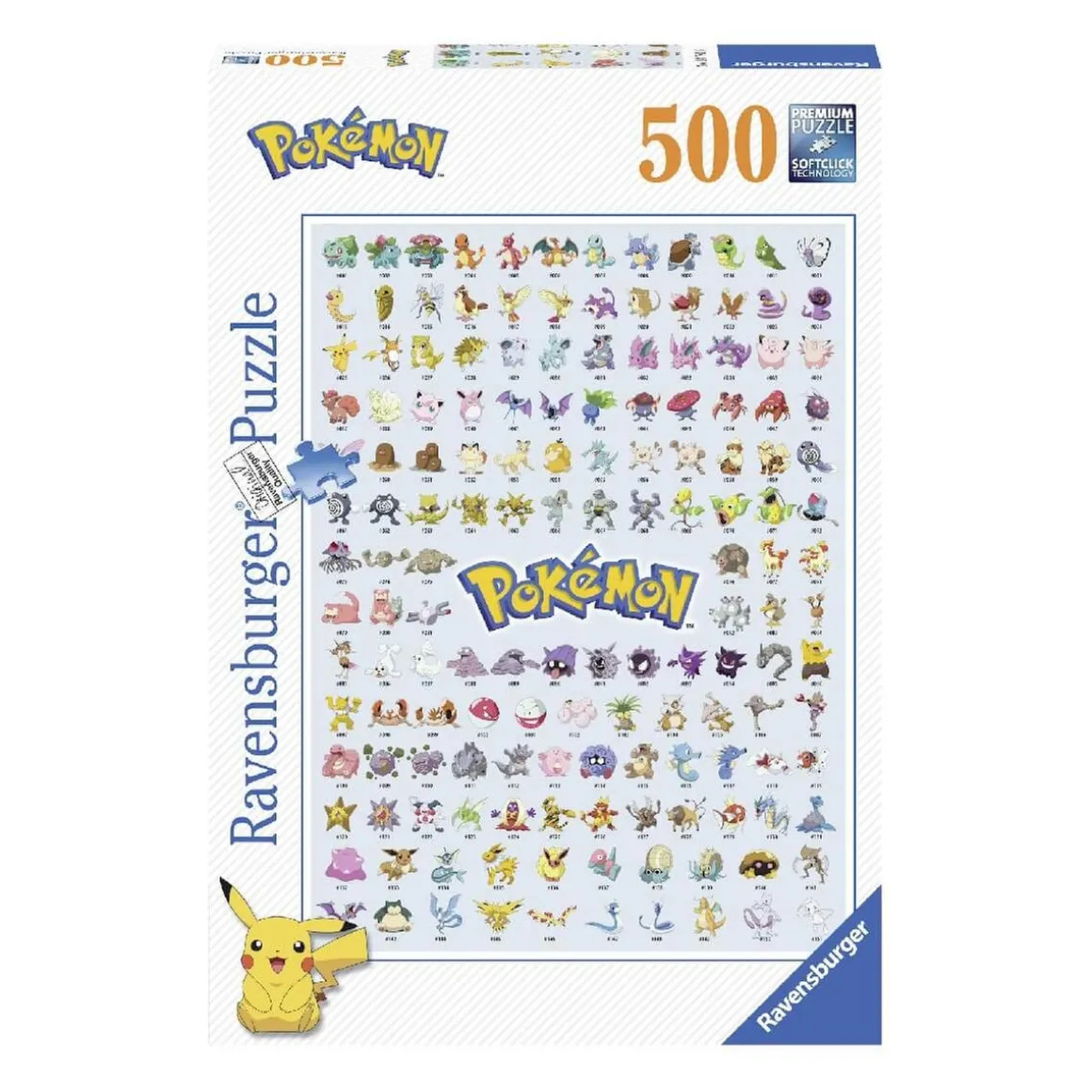 Ravensburger - Pokémon - Puzzle 500 piezas