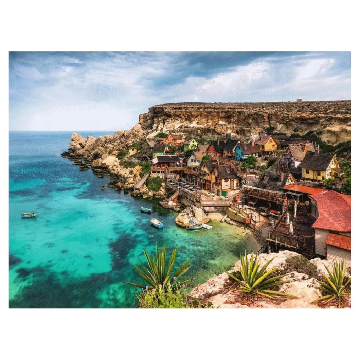 Ravensburger - Popeye village, Malta - Puzzle 1500 piezas