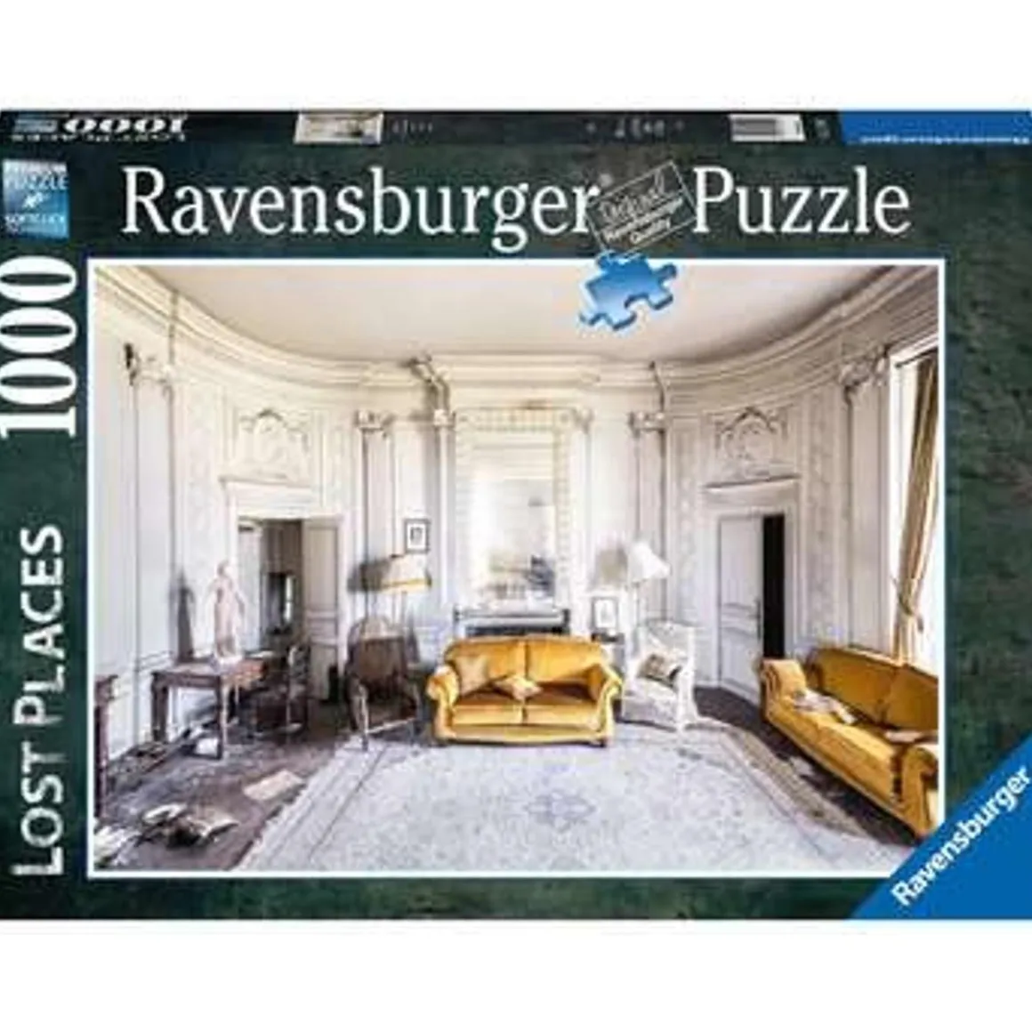 Ravensburger - Puzzle 1000 piezas - El salón perdido, colección de arte ㅤ