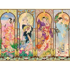 Ravensburger - Puzzle Arte Mil Piezas Cuatro Estaciones ㅤ