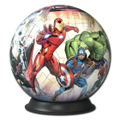 Ravensburger - Puzzle 3D Ball Avengers, 72 piezas ㅤ