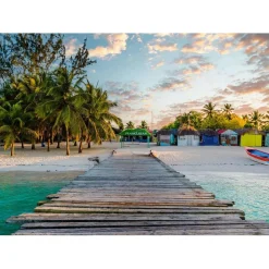 Ravensburger - Puzzle de 1000 piezas: Paisaje de isla caribeña ㅤ