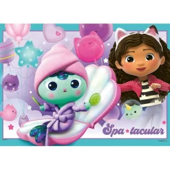 Ravensburger - Puzzle infantil colección Gabby's Dollhouse, 2 x 12 piezas ㅤ