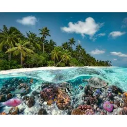 Ravensburger - Puzzle paisaje de las Maldivas, 2000 piezas ㅤ