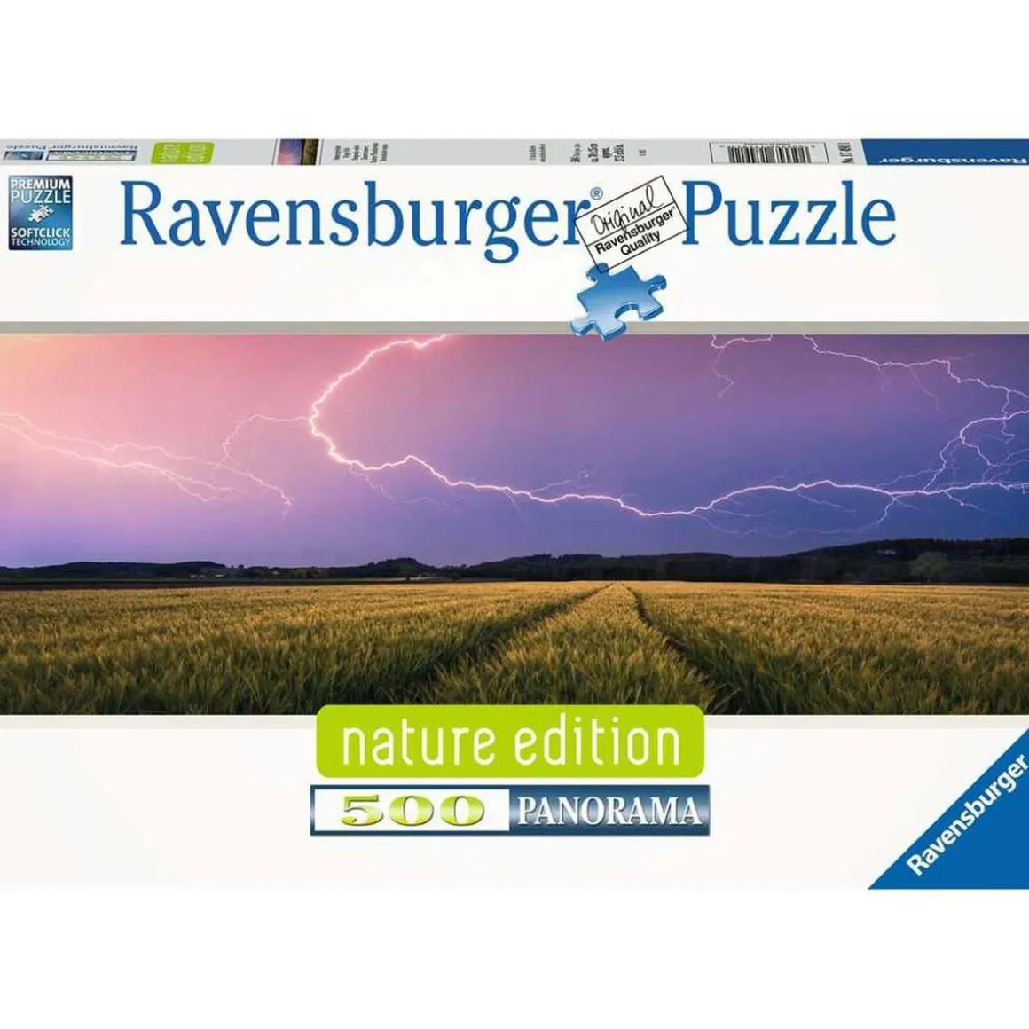 Ravensburger - Puzzle panorama paisaje tormenta veraniega, 500 piezas ㅤ