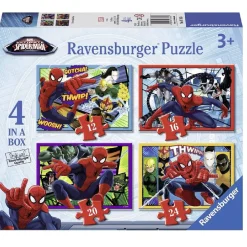 Ravensburger - Spider-man - Pack 4 puzzles progresivos