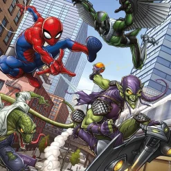 Ravensburger - Spider-man - Ravensburger Marvel Spider-Man - Conjunto de 3 rompecabezas de 49 piezas ㅤ