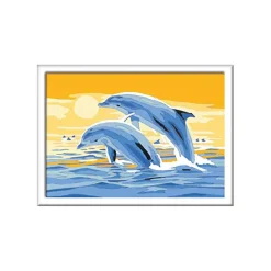 Ravensburger - Delfines amigos CreArt