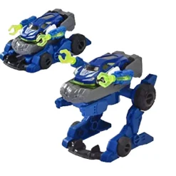 Rescue Hybrids - Vehículo Police Trooper 2 en 1