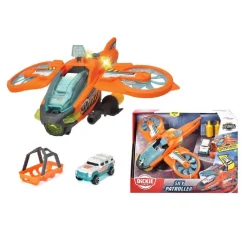 Rescue Hybrids - Vehículo Sky Patroller 2 en 1