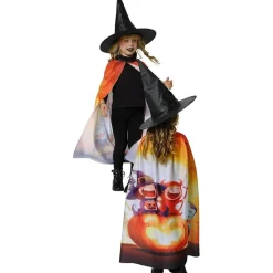 Rubie's - Set de disfraz de bruja y amigos, con capa y sombrero para fiestas y carnavales ㅤ