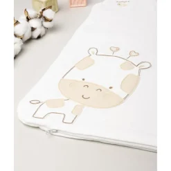 Saco de dormir crema niña jirafa