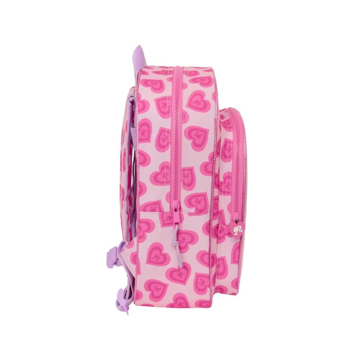 Safta - Mochila infantil adaptable a carro Barbie Love