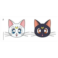 Sailor Moon - Taza de Cerámica 320 ml Luna y Artemis