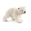 Schleich - Cría de oso polar corriendo, figura de vida salvaje (Varios modelos) ㅤ