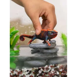 Schleich - Figura de camaleón vida salvaje para niños ㅤ