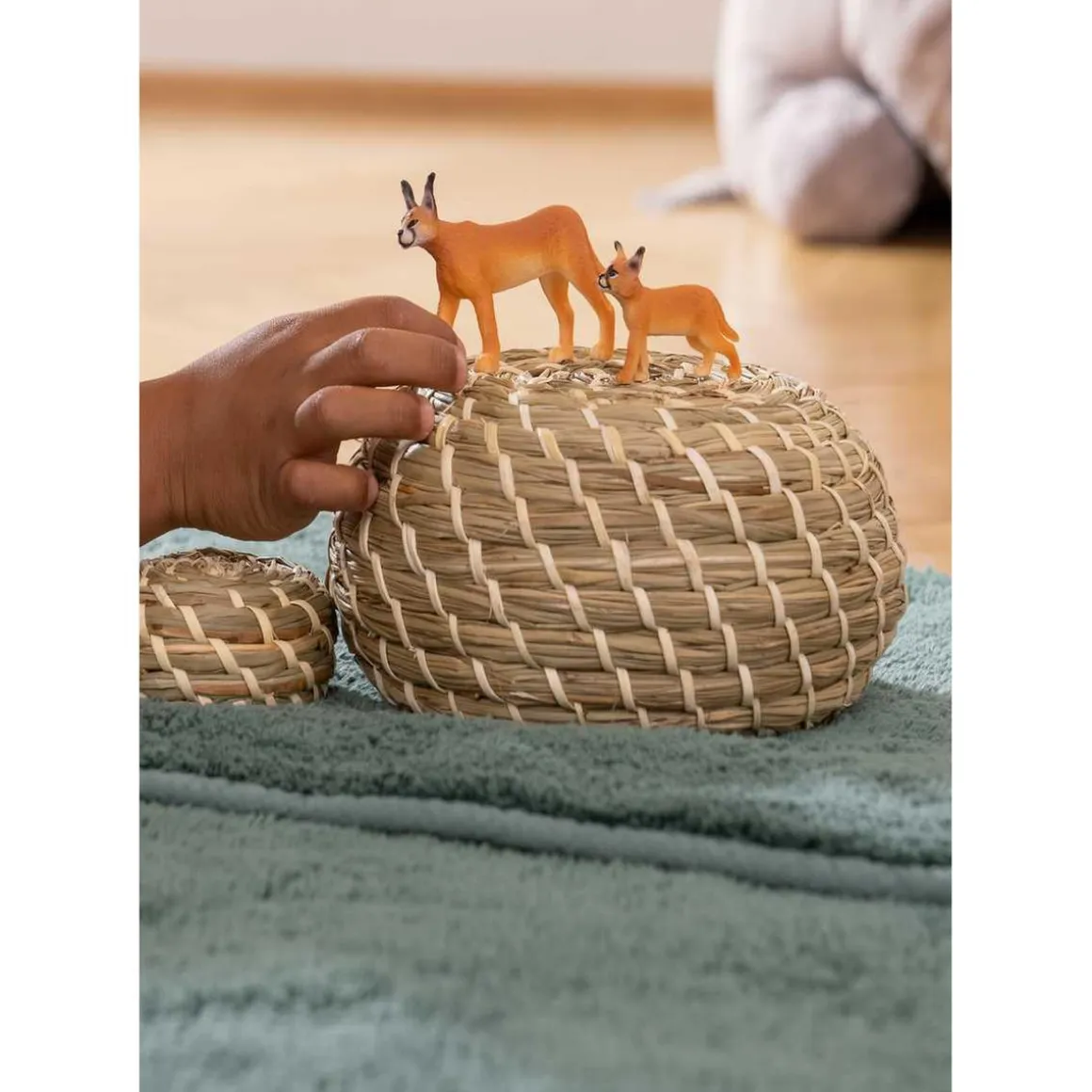 Schleich - Figura de juguete Caracal hembra Vida Salvaje (Varios modelos) ㅤ