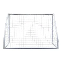 Set 2 porterías pvc blancas