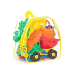 Set de arena con camión y cubo (varios colores)