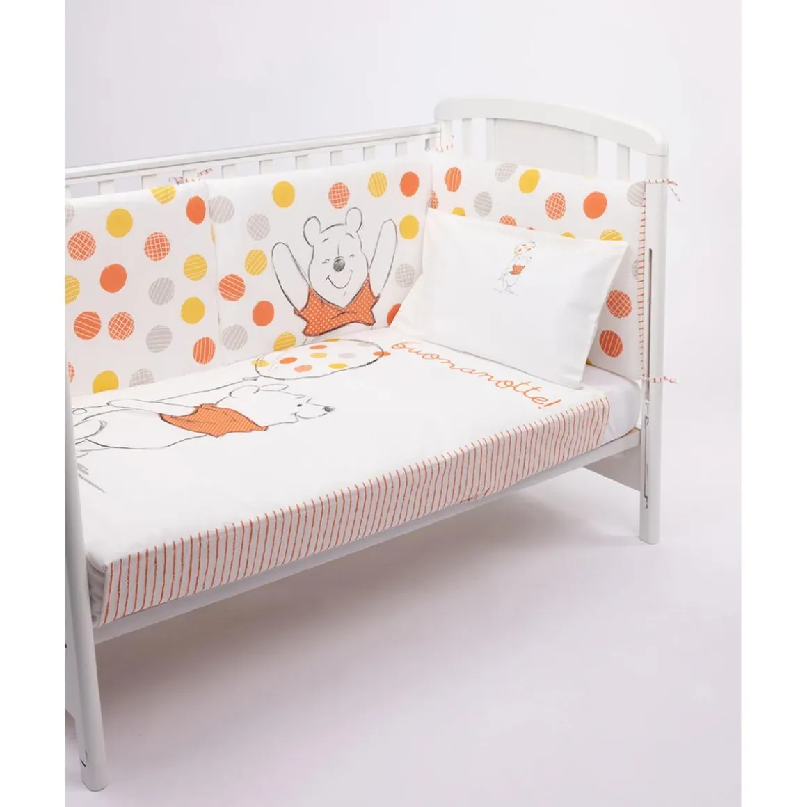 Set de cama unisex "Winnie The Pooh" de 4 piezas