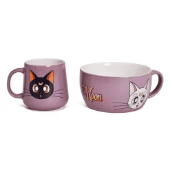 Set de desayuno Sailor Moon - Luna & Artemis