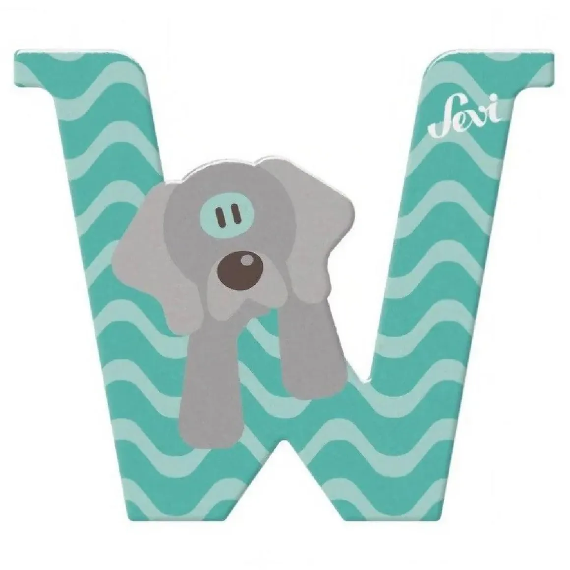 Sevi - Letra W de madera