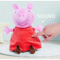 Simba - Peppa Pig - Peluche con sonido Peppa Pig, suave y agradable, 25-33 cm ㅤ
